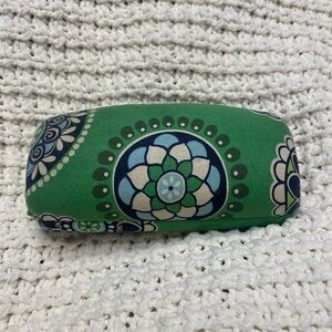 Vera Bradley Green Cupcakes Sunglasses Case